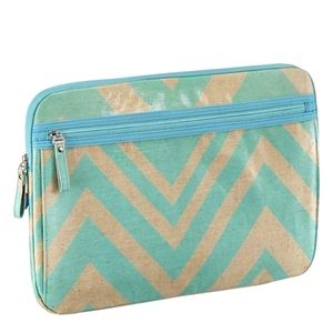 16" Chevron & On Laptop Sleeve by Studio C | Studio C by Carolina Pad